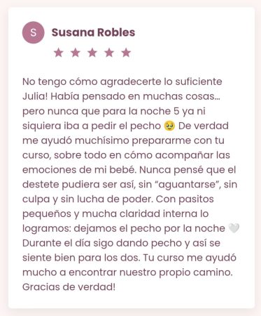 Curso de destete review
